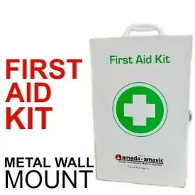 OFFICE STANDARD METAL FIRST AID KIT